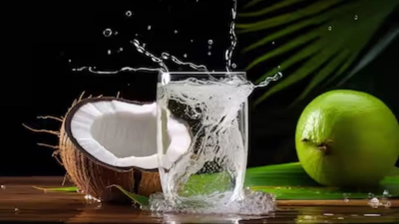 ગરમીમાં શરીરને ઠંડક આપવા માટે આ ડ્રિંક એકદમ પરફેક્ટ છે. કોપરાનું પાણી અને કોપરાની મલાઈને બ્લેન્ડ કરીને તેમાં આઇસ એપલના ટુકડા ઉમેરો. આ પીણું શરીરને હાઇડ્રેટ રાખે છે અને તાજગી આપે છે. ગરમીના દિવસોમાં આ પીવાથી તરત રાહત મળે છે.