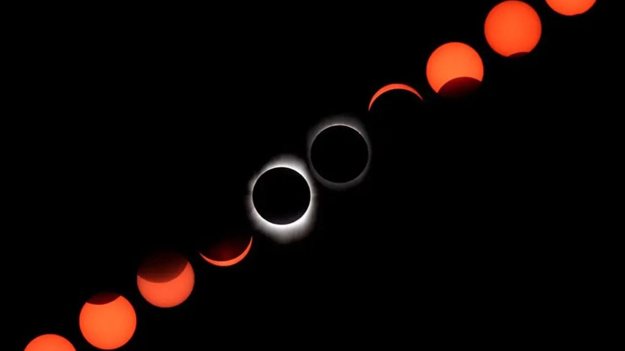 આકાશમાં થતી ખગોળીય ઘટનાઓમાં સૂર્યગ્રહણ સૌથી આકર્ષક અને રસપ્રદ ઘટના માનવામાં આવે છે. ખગોળવિજ્ઞાનીઓ તેમજ આકાશપ્રેમીઓ માટે આવનારા સમયમાં એક અનોખો અવસર મળશે. (Image Credit Source: Social Media) 
