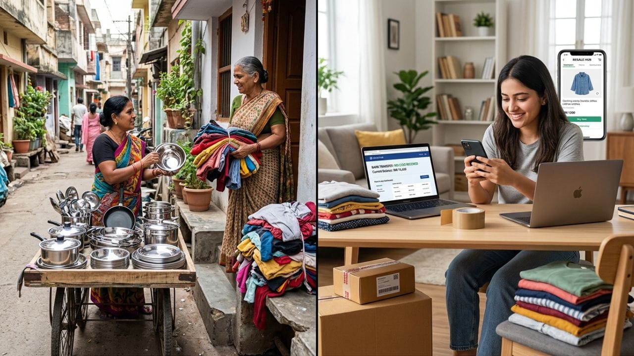 હવે જ્યારે પણ કબાટ સાફ કરો, ત્યારે જૂના કપડાંનો ઢગલો જોઈને કંટાળવાને બદલે ખુશ થજો, કારણ કે તે તમને હજારો રૂપિયા અપાવી શકે છે! આજે જ આ પોર્ટલ્સ ચેક કરો અને તમારી કમાણી શરૂ કરો.