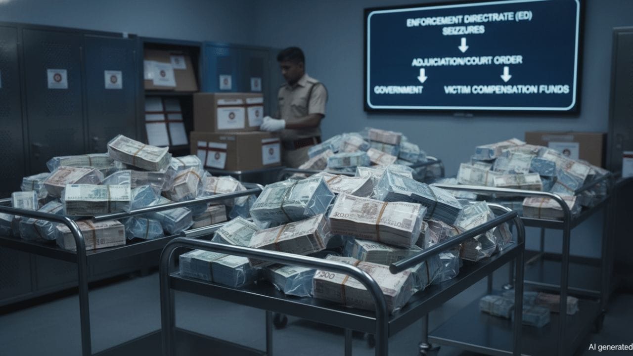 EDની કાર્યવાહી માત્ર દરોડા પૂરતી સીમિત નથી, તેની પાછળ એક લાંબી અને જટિલ કાયદાકીય પ્રક્રિયા હોય છે. જ્યાં સુધી કોર્ટનો હુકમ ન આવે ત્યાં સુધી એક પણ રૂપિયો સરકારી તિજોરીમાં જઈ શકતો નથી.