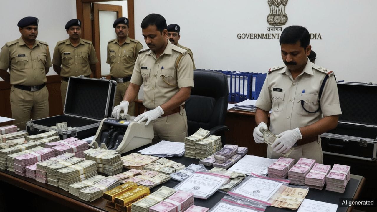 પ્રથમ સ્ટેપ: 'સીઝર મેમો' ની તૈયારી: દરોડા દરમિયાન જ્યારે રોકડ મળે છે, ત્યારે ED તેને તરત જ પોતાની સાથે નથી લઈ જતી. (01) ગણતરી: સૌથી પહેલા સ્થાનિક બેંકના અધિકારીઓને નોટ ગણવાના મશીનો સાથે બોલાવવામાં આવે છે. (02) હસ્તાક્ષર: નોટોની પૂરેપૂરી ગણતરી થયા પછી 'સીઝર મેમો' તૈયાર થાય છે. તેમાં રકમની વિગત લખીને ત્યાં હાજર સાક્ષીઓ અને જેની સંપત્તિ છે તે વ્યક્તિની સહી લેવામાં આવે છે. ત્યારબાદ આ પૈસાને બોક્સમાં ભરીને સીલ કરી દેવામાં આવે છે.