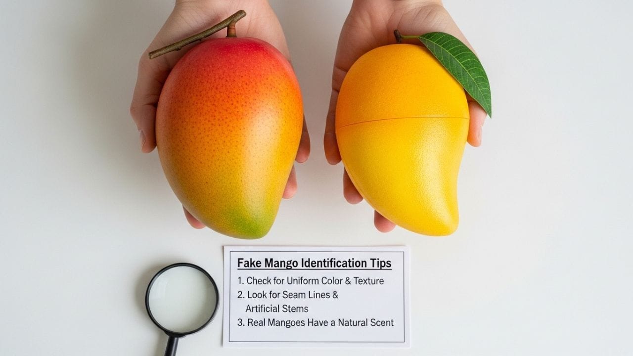 કેરીની સીઝન જામી રહી છે ત્યારે બજારમાં અસલ દેખાતી કેરીઓ પાછળનું સત્ય જાણવું ખૂબ જરૂરી છે. ફળોને કુદરતી રીતે પાકતા સમય લાગે છે, તેથી વધુ નફો કમાવવા માટે કેટલાક વેપારીઓ કેમિકલના દ્રાવણમાં ડુબાડીને કેરીઓ પકવે છે.