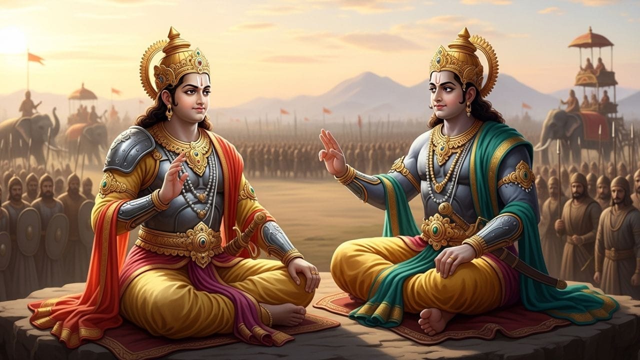 અશાંત મનને કાબૂમાં કરવાની માસ્ટર કી: આજના ડિસ્ટ્રેક્શનના યુગમાં મન સ્થિર રાખવું એ સૌથી મોટું પડકાર છે. જ્યારે અર્જુને મન ભટકવાની ફરિયાદ કરી ત્યારે કૃષ્ણ કહ્યું કે,   "અસંશયં મહાબાહો મનો દુર્નિગ્રહં ચલમ્" | "અભ્યાસેન તુ કૌન્તેય વૈરાગ્યેણ ચ ગૃહ્યતે"  સોશિયલ મીડિયા અને બાહ્ય આકર્ષણો વચ્ચે મન પવનની જેમ ચંચળ રહે છે. કૃષ્ણ અહીં બે ટેકનિક આપે છે: 'અભ્યાસ' (Continuous Practice) અને 'વૈરાગ્ય' (Detachment). કોઈ પણ લક્ષ્ય મેળવવા માટે સતત પ્રેક્ટિસ જરૂરી છે. જે વસ્તુ તમારા લક્ષ્યમાં અવરોધ બને છે તેનાથી દૂર રહેવું (વૈરાગ્ય) એ જ સફળતાનો સાચો રસ્તો છે.