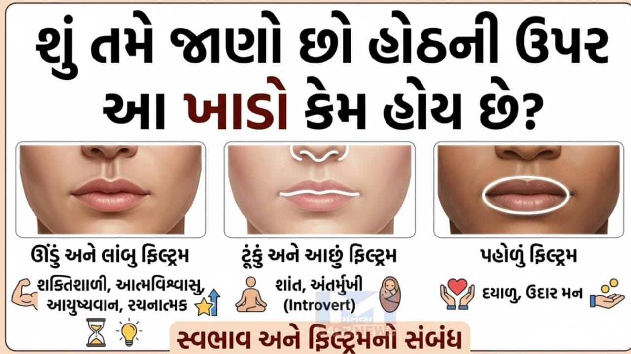 ફિલ્ટ્રમનું કાર્ય માત્ર દેખાવ પૂરતું સીમિત નથી. તે આપણા ઉપરના હોઠને જરૂરી લવચીકતા (Flexibility) પૂરી પાડે છે. આ લાઇનને કારણે જ આપણે સ્પષ્ટ રીતે બોલી શકીએ છીએ, સીટી વગાડી શકીએ છીએ અને હોઠ દ્વારા વિવિધ હાવભાવ પ્રગટ કરી શકીએ છીએ. જો આ લાઇન ન હોત, તો હોઠની મૂવમેન્ટ અત્યંત મર્યાદિત બની ગઈ હોત. રસપ્રદ વાત એ છે કે, પ્રાણીઓમાં આ લાઇન નાકને ભીનું રાખવામાં અને સૂંઘવાની શક્તિ વધારવામાં મદદ કરે છે.