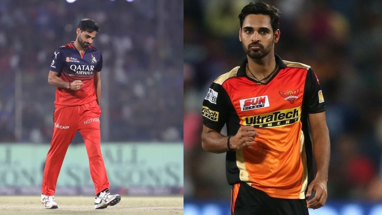 ભુવનેશ્વર કુમાર (RCB): 2016 અને 2017 એમ સતત બે સીઝનમાં પર્પલ કેપ પોતાના નામે કરનાર ભુવનેશ્વર કુમાર પણ કેમેરાની નજારોથી દૂર છે.  200 વિકેટની નજીક આ પ્લેયર IPLની 190 મેચમાં 198 વિકેટ લઈ ચૂક્યો છે.  (Photo-X/IPL)