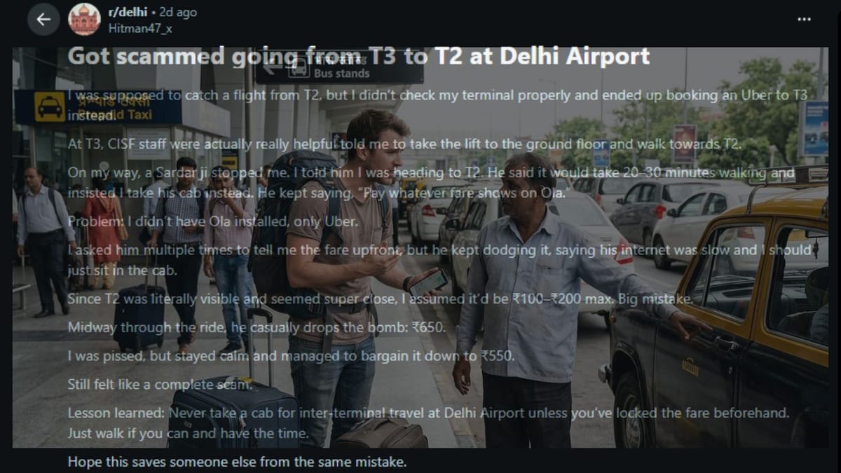 Scam Alert: દિલ્હી એરપોર્ટ પર મુસાફર સાથે થયો ખતરનાક 'ટાઈમ સ્કેમ', CISF ઓફિસરની સલાહ ન માનવી ભારે પડી