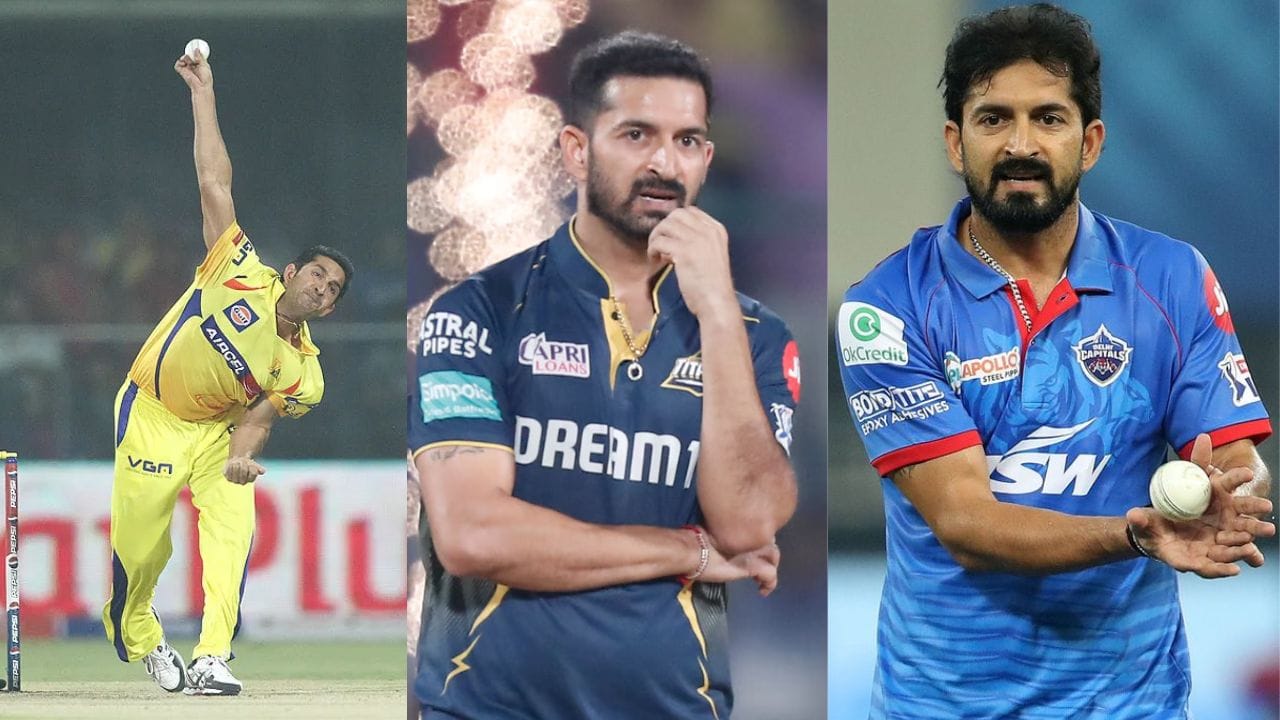 મોહિત શર્મા (DC): ગુજરાત ટાઇટન્સ માટે શાનદાર સફળતા મેળવ્યા બાદ  હવે તે 2026માં દિલ્હી કેપિટલ્સ માટે રમી રહ્યો છે. તેની પાસે સ્લોઅર બોલની અદભૂત કળા છે જે ડેથ ઓવરોમાં બેટર્સને મૂંઝવણમાં મૂકી દે છે.  પોતાની 120 મેચની કરિયરમાં 134 વિકેટ ઝડપનાર મોહિતે 2014ની સીઝનમાં CSK તરફથી રમતા 23  વિકેટ ઝડપીને પર્પલ કેપ જીતી હતી.  આજે પણ તે યુવા બોલરોની સરખામણીએ વધુ અસરકારક બોલર સાબિત થાય છે. (Photo-X/IPL)