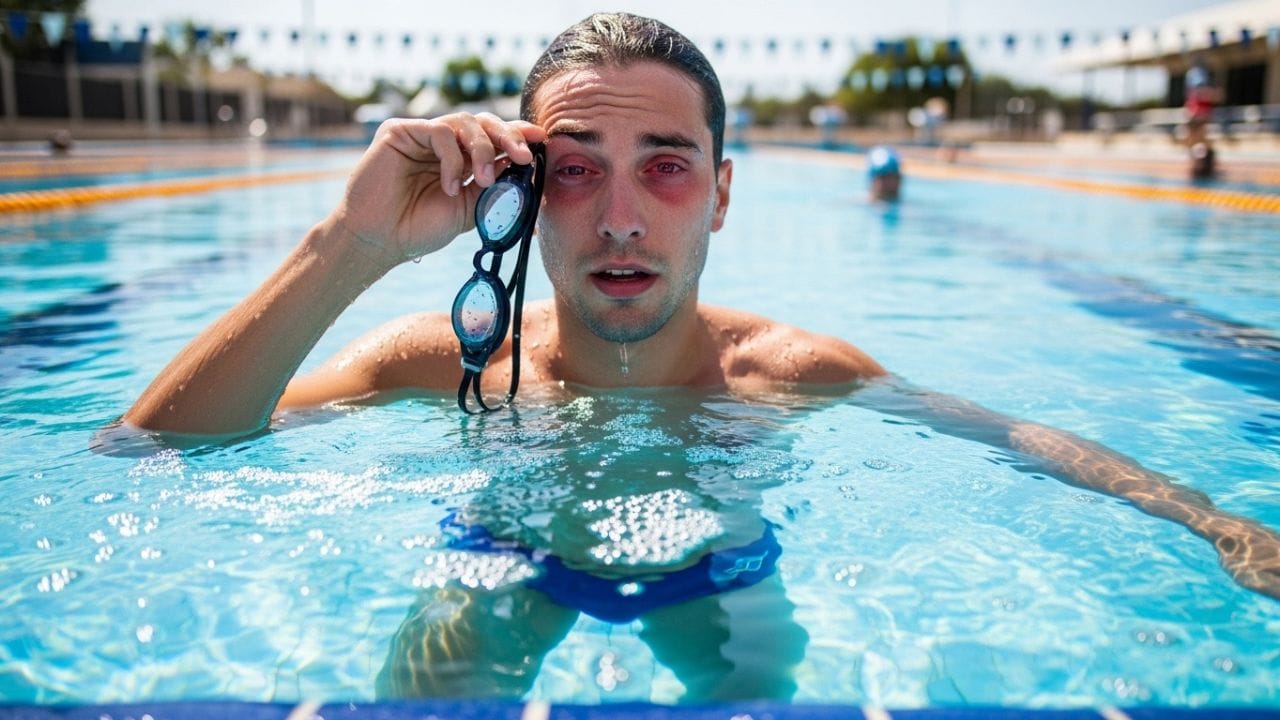 કોન્ટેક્ટ લેન્સ પહેરનારાઓ ખાસ ચેતજો: નેત્ર રોગ નિષ્ણાતોના મતે સ્વિમિંગ દરમિયાન કોન્ટેક્ટ લેન્સ પહેરવા સૌથી વધુ ખતરનાક છે. પાણીમાં રહેલા સૂક્ષ્મ બેક્ટેરિયા કે અમીબા લેન્સ પર ચોંટી જાય છે અને આંખોમાં ફસાઈ જાય છે. આનાથી ગંભીર ઇન્ફેક્શન કે કન્જક્ટિવાઈટિસ થવાનું જોખમ અનેકગણું વધી જાય છે. તેથી સ્વિમિંગ કરતા પહેલા હંમેશા લેન્સ કાઢી નાખવા અથવા વોટરપ્રૂફ ગોગલ્સનો ઉપયોગ કરવો હિતાવહ છે.