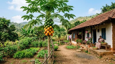 પાચનમાં સુધારો: પપૈયામાં 'પપૈન' નામનું એન્ઝાઇમ હોય છે, જે પ્રોટીનને તોડવામાં મદદ કરે છે. ખાલી પેટે તેને ખાવાથી મેટાબોલિઝમ બૂસ્ટ થાય છે અને કબજિયાત જેવી સમસ્યાઓથી રાહત મળે છે.