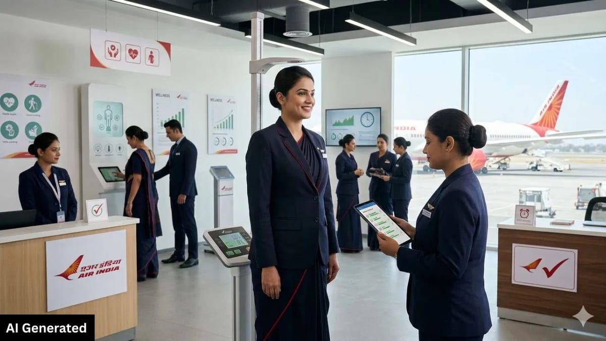 Breaking News જો વજન વધ્યું તમે પગાર કપાશે, એર ઈન્ડિયાના કડક ફીટનેસ નિયમો