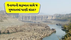 ગુજરાતમાં પાણી સંકટ ઘેરાયું: ઉનાળાની શરૂઆતમાં જ જળસંગ્રહમાં મોટો ઘટાડો