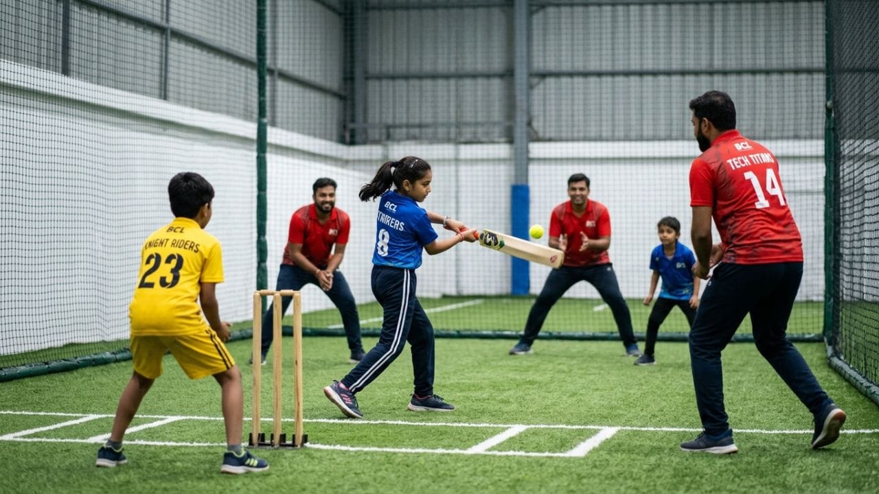 ગુજરાતના શહેરી વિસ્તારોમાં રમતગમત પ્રત્યેનો ઉત્સાહ હંમેશા ટોચ પર રહ્યો છે પરંતુ ઘટતા જતા મેદાનોને કારણે 'બોક્સ ક્રિકેટ' એક શાનદાર બિઝનેસ મોડલ તરીકે ઉભરી આવ્યું છે. આ વ્યવસાય શરૂ કરવા માટે સૌથી મહત્વનું પાસું યોગ્ય જગ્યાની પસંદગી છે. જો આ જગ્યા રહેણાંક સોસાયટીઓ, કોલેજો કે કોર્પોરેટ ઓફિસોની નજીક હોય, તો ગ્રાહકો મેળવવા ખૂબ સરળ બને છે. 