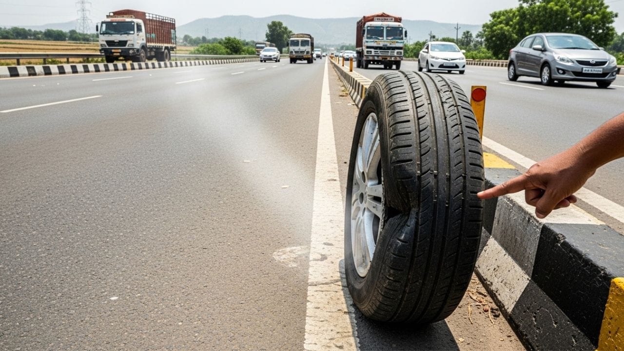 ટાયર સુરક્ષિત રાખવા માટે કંપની જણાવે તે મુજબ જ એર પ્રેશર રાખવું જરૂરી છે. લગભગ દર બે અઠવાડિયામાં ટાયરનું પ્રેશર ચેક કરાવવું જોઈએ. હવા ઓછી હોય તો તરત ભરાવી લેવી. યોગ્ય એર પ્રેશર રાખવાથી ટાયરમાં ઘસારો ઓછો લાગે છે, એન્જિન પર ભાર ઓછો પડે છે અને વાહનનું માઇલેજ પણ સારું રહે છે. ( Credits: AI Generated )