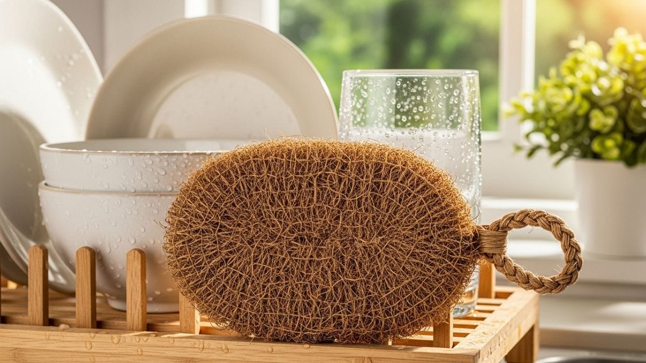 આ સ્ક્રબર પ્લાસ્ટિક વગરનો અને પર્યાવરણ માટે હિતાવહ છે. તેમાં કોઈ રસાયણ નથી, તેથી હાથને નુકસાન કરતો નથી. તેની મજબૂતીને કારણે બળી ગયેલા અથવા કઠિન દાગવાળા વાસણો પણ સરળતાથી સાફ થઈ જાય છે. ( નોંધ: અહીં આપવામાં આવેલી માહિતી પબ્લિક ડોમેન પરથી લેવામાં આવી છે, જે ફક્ત તમારી જાણકારી માટે છે.) ( Credits: AI Generated )