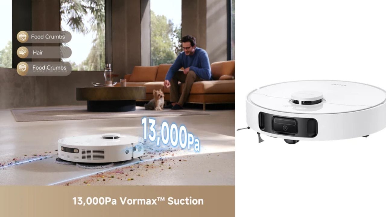 (01) દમદાર બેટરી: 5200mAh ની બેટરી સાથે આ રોબોટ સતત 250 મિનિટ સુધી સફાઈ કરી શકે છે. (02) સ્માર્ટ કાર્પેટ સેન્સર: જેવું આ મશીન કાર્પેટ પર પહોંચે, તે પોતાને ઉપર ઉઠાવી લે છે જેથી કાર્પેટ ભીનું ન થાય અને માત્ર કચરો ખેંચી લે છે.