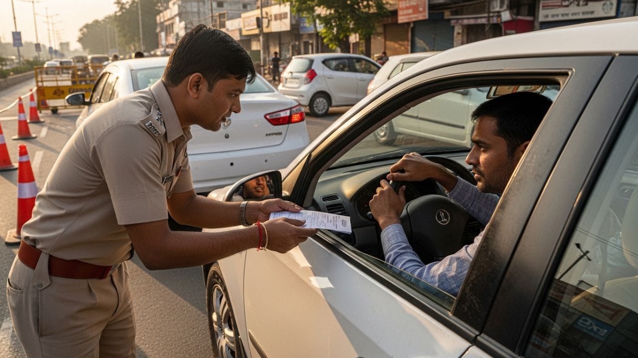 3. ઇન્શ્યોરન્સ પોલિસી: થર્ડ-પાર્ટી ઇન્શ્યોરન્સ કાયદેસર ફરજિયાત છે. ઇન્શ્યોરન્સ લાપ્સ થયું હોય તો ભારે દંડ થઈ શકે છે.
