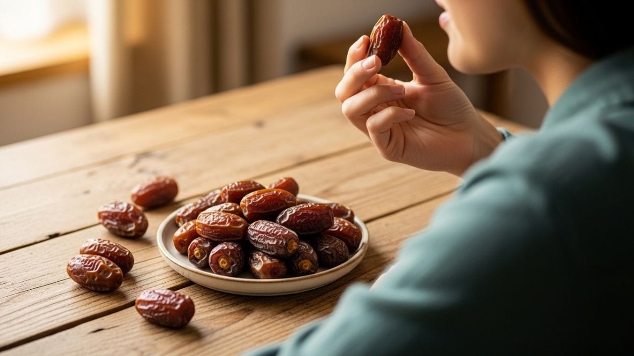 લોહીની ઊણપ દૂર કરે: ખજૂર આયર્નનો એક ઉત્તમ સ્ત્રોત છે. એવામાં જે લોકોના શરીરમાં હિમોગ્લોબિનની ઊણપ છે, તેઓએ દરરોજ ખજૂર ખાવી જોઈએ.