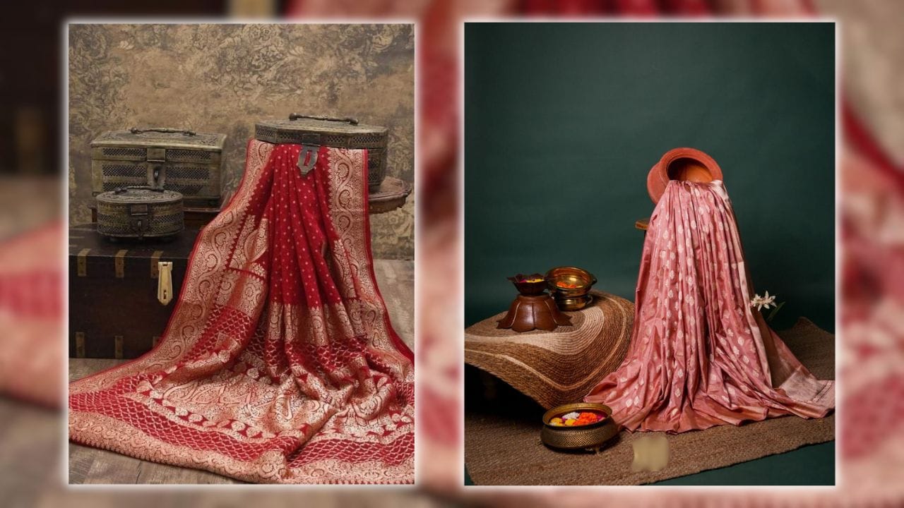 સાડી ભારતીય સંસ્કૃતિનો અભિન્ન ભાગ છે અને દરેક મહિલાની વોર્ડરોબમાં તેનો ખાસ સ્થાન હોય છે. આજકાલ માર્કેટમાં વિવિધ ડિઝાઇન, ફેબ્રિક અને પેટર્નમાં સાડીઓ સરળતાથી મળી રહે છે. (Image Credit Source: Social Media) 
