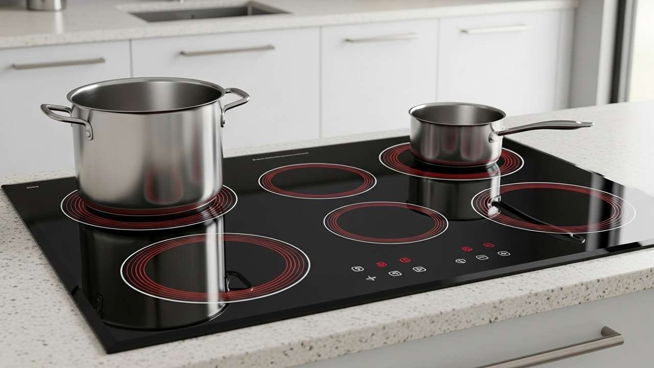 ઇન્ડક્શન સગડી પર E0 એરર કોડ સૂચવે છે કે ઈન્ડકશન યુનિટ પર કોઈ કુકવેર મૂકવામાં આવ્યું નથી, અથવા તમે "ઇન્ડક્શન-ફ્રેન્ડલી" (એટલે ​​કે, ફેરોમેગ્નેટિક) કુકવેરનો ઉપયોગ કરી રહ્યા નથી. આ કિસ્સામાં, તમે યોગ્ય પ્રકારના કુકવેરનો ઉપયોગ કરીને એરરને ઉકેલી શકો છો.