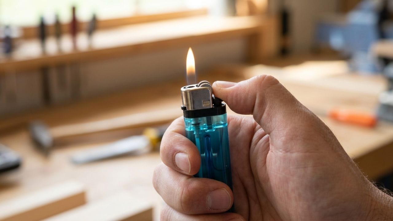 હવે બ્યુટેન ગેસના કેનને 5 થી 6 વાર બરાબર હલાવી તેની અંદરનું મિશ્રણ ભેળવી દેવું અને ત્યારબાદ જ કેનની નળીને લાઇટરના રિફિલ વાલ્વમાં ફિટ કરવી. લાઇટરને ઊંધું રાખીને જ વાલ્વમાં કેનના છેડાને બરાબર બેસાડી લગભગ 3 સેકન્ડ સુધી ગેસ ભરવો. લાઇટર કેટલું ખાલી છે, તેના આધારે આ પ્રક્રિયા 2 થી 3 વાર કરવી પડી શકે છે. એકવાર લાઇટર પૂરેપૂરું ભરાઈ જશે એટલે ગેસ અંદર જવાને બદલે વાલ્વમાંથી બહાર નીકળવા લાગશે, જે સંકેત છે કે તમારું લાઇટર હવે તૈયાર છે.