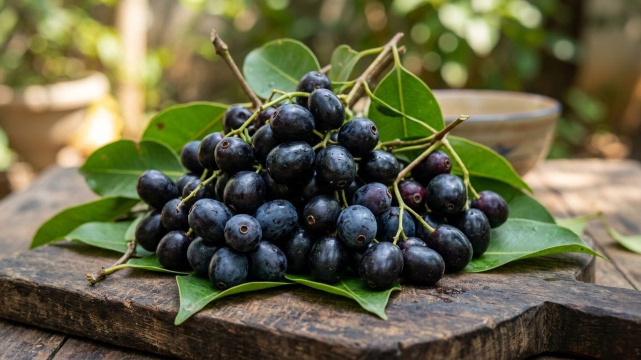 જાંબુમાં વિટામિન C અને આયર્ન સારી માત્રામાં હોય છે. તે શરીરમાં હિમોગ્લોબિનનું સ્તર વધારે છે. આ સિવાય લોહીને સાફ કરવામાં પણ જાંબુ મદદરૂપ સાબિત થાય છે. તેમાં રહેલા એન્ટીઓક્સીડેન્ટ્સ ચહેરાના ખીલ અને કરચલીઓ ઘટાડવામાં મદદ કરે છે. જાંબુના પાનની રાખ દાંત અને પેઢા માટે ખૂબ જ ફાયદાકારક હોય છે, તેનાથી પેઢામાંથી લોહી નીકળતું બંધ થાય છે.