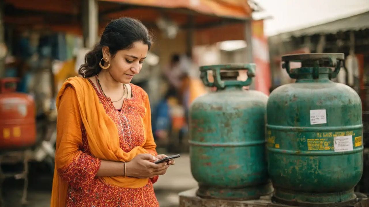 બનાવટી વેબસાઇટ્સ દ્વારા ચોરી કરાયેલ બેંક વિગતો: જેમ જેમ કોઈ વ્યક્તિ આવી લિંક પર ક્લિક કરે છે, તેમના બ્રાઉઝરમાં એક છેતરપિંડીવાળી વેબસાઇટ ખુલે છે. આ સાઇટ પર, વપરાશકર્તાઓને તેમની બેંક વિગતો, કાર્ડ નંબર, OTP આપવા અથવા UPI દ્વારા ચુકવણી કરવા માટે કહેવામાં આવે છે. ચુકવણી થતાંની સાથે જ, છેતરપિંડી કરનારાઓ પૈસા લઈને ગાયબ થઈ જાય છે, અને સિલિન્ડર ક્યારેય ડિલિવર થતો નથી.  (ફોટો ક્રેડિટ-સોશિયલ મીડિયા)