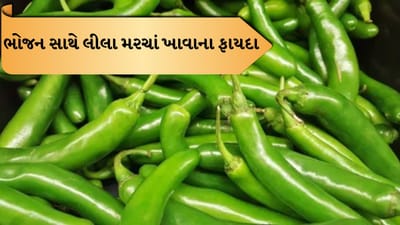 ભોજન સાથે બે લીલા મરચાં ખાવાથી શરીરને ફાયદો થાય છે કે નુકસાન? જુઓ વીડિયો