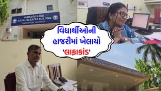 SPU લાફાકાંડ… આણંદની સરદાર પટેલ યુનિ.માં ચાલુ ક્લાસે મહિલા HODએ પ્રોફેસરને લાફો ઝીંક્યો – જુઓ Video