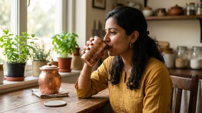 આયુર્વેદથી લઈને વિજ્ઞાન સુધીમાં દિવસનું 2 લિટર પાણી પીવાની સલાહ આપવામાં આવે છે. જો કે, પાણી ત્યારે જ પીવું ફાયદાકારક છે, જ્યારે શરીરને નેચરલ રીતે તરસ લાગે. પાણીને સ્વાસ્થ્યવર્ધક બનાવવા માટે તાંબાના જળ (તામ્રજળ) ના સેવનને શરીર માટે ગુણકારી બતાવવામાં આવ્યું છે પરંતુ શું દરેક વ્યક્તિ માટે તાંબાના પાણીનું સેવન ફાયદાકારક છે?