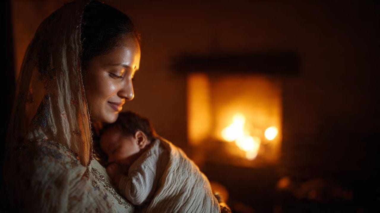 નવજાત શિશુઓ: નવજાત શિશુઓમાં રોગપ્રતિકારક શક્તિ નબળી હોય છે. ધુમાડો અને ભીડ તેમના જોખમમાં વધારો કરી શકે છે. બાળરોગ ચિકિત્સકો નાના બાળકોને ધુમાડા અને મોટા અવાજવાળી ઘટનાઓથી દૂર રાખવાની ભલામણ કરે છે. આ પરંપરા કરતાં આરોગ્ય સુરક્ષાનો વધુ પ્રશ્ન છે. (ફોટો ક્રેડિટ - AI જનરેટેડ)