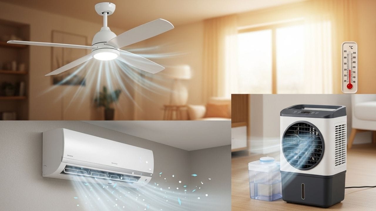 ગરમીઓ શરૂ થતાં જ ઘરોમાં અને ઓફિસોમાં કૂલરોની માંગમાં નોંધપાત્ર વધારો થાય છે. લોકો પોતાના કૂલર માટે યોગ્ય કૂલિંગ પેડ (Cooling Pads) પસંદ કરવા પર ધ્યાન કેન્દ્રિત કરે છે. (Image Credit Source: AI) 
