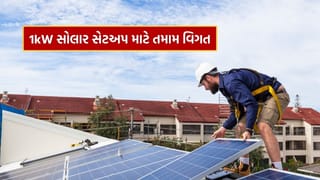 Solar Panel : 1kW સોલાર સેટઅપ માટે કેટલા સોલાર પેનલ જોઈએ? જાણો A ટુ Z વિગત