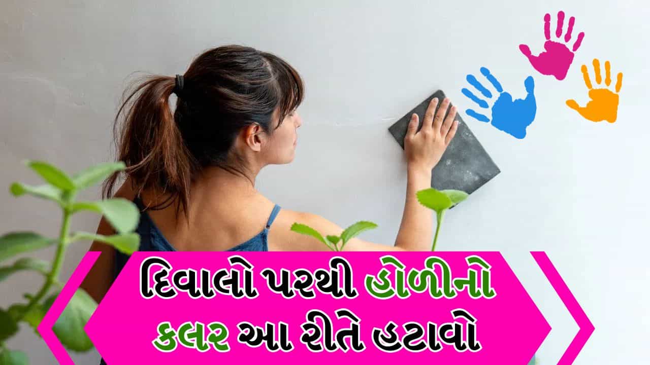 Tips And Tricks: ઘરની દિવાલો પર લાગી ગયો છે હોળીનો કલર, સાફ કરવા માટે આ ટિપ્સ અપનાવો
