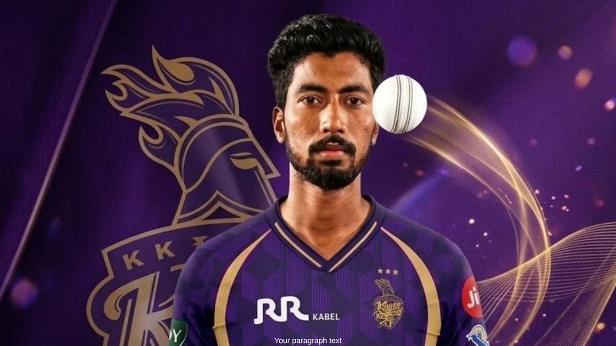 IPL 2026 Breaking News: KKRની મુશ્કેલી વધી! મળ્યો મોટો ઝટકો, આકાશ દીપ થયો બહાર, નવા પેસર તરીકે સૌરભ દુબેની થશે એન્ટ્રી IPL 2026 Breaking News: KKRની મુશ્કેલી વધી! મળ્યો મોટો ઝટકો, આકાશ દીપ થયો બહાર, નવા પેસર તરીકે સૌરભ દુબેની થશે એન્ટ્રી