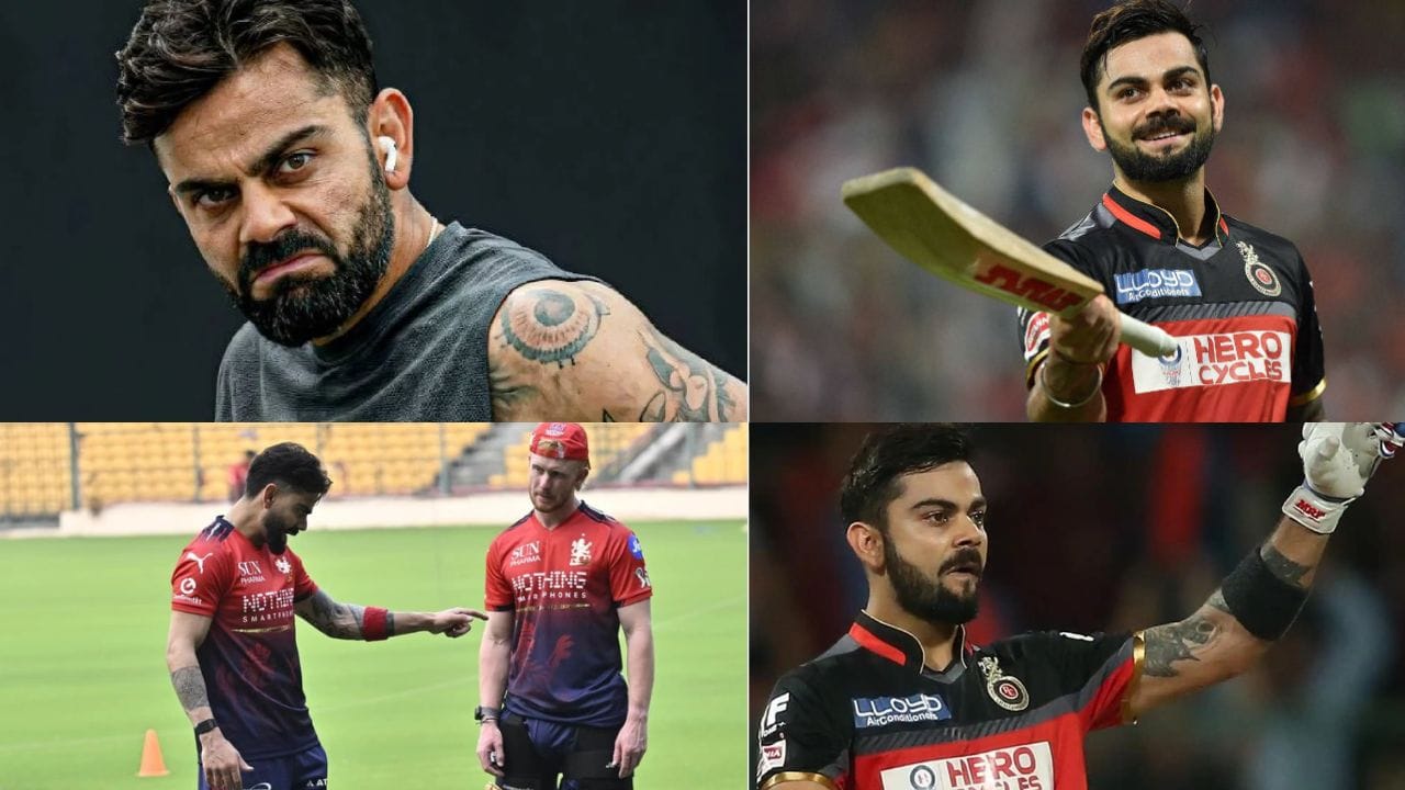 વિરાટ કોહલી દરેક નવા સિઝનમાં એક અલગ જ લુક સાથે જોવા મળતો હોય છે. પરંતુ IPL 2026નો આ લુકને ફેન્સ તેના IPL 2016ના લુક સાથે સરખાવે છે. અને સાથે એવી પણ આશા રાખે છે કે વિરાટ કોહલીનું પ્રદર્શન પણ 2016 જેવુ જ રહે. (Photo:Google)