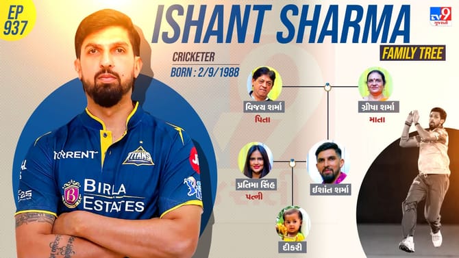 100 થી વધુ ટેસ્ટ મેચ રમનાર ખેલાડીનો પરિવાર જુઓ