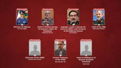 ઈઝરાયેલે કહ્યું - અમારા હુમલાએ ઈરાનના 7 ટોચના અધિકારીઓનો ખાત્મો બોલાવ્યો