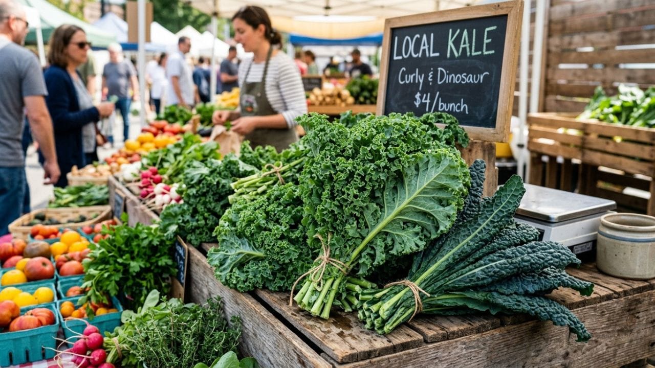 કેલ (Kale): જો તમે 'સુપરફૂડ' શોધી રહ્યા હોવ તો કેલ બેસ્ટ છે. 100 ગ્રામ કેલમાંથી 817 mcg વિટામિન K મળે છે, જે શાકભાજીમાં સૌથી વધુ છે.