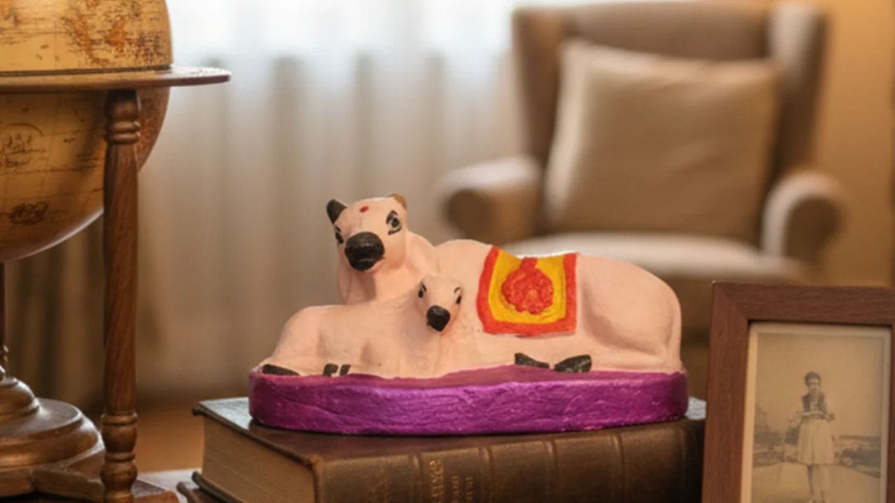 એવું માનવામાં આવે છે કે કામધેનુ ગાયની મૂર્તિ ક્યારેય બેડરૂમ, બાથરૂમ અથવા અન્ય સ્થળોની નજીક ન રાખવી જોઈએ. વાસ્તુ નિષ્ણાતો કહે છે કે આમ કરવાથી નકારાત્મક અસરો થઈ શકે છે. તેને હંમેશા સ્વચ્છ જગ્યાએ રાખવી જોઈએ. જો તમે ઘરમાં પિત્તળની મૂર્તિ રાખી રહ્યા છો, તો તેને ઘરની દક્ષિણપૂર્વ દિશામાં રાખવી જોઈએ. આનાથી ઘરમાં સુખદ વાતાવરણ જળવાઈ રહે છે. (All Photo Credit-Social Media)
