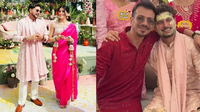 Video: કુલદીપ-વંશિકાનો ડાન્સ, ચહલે લૂંટી મહેફિલ