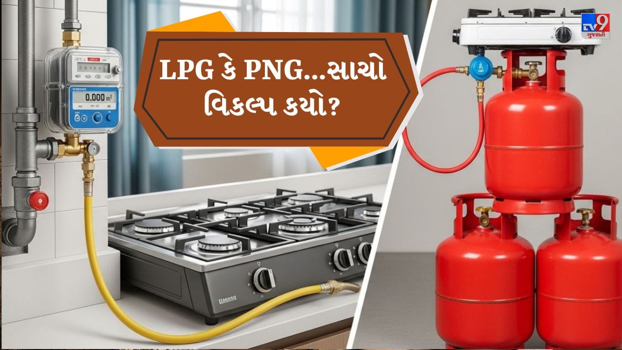 ભારતમાં રસોઈ માટે મોટા ભાગના ઘરોમાં LPG સિલિન્ડર વપરાય છે, પરંતુ હવે ઘણા શહેરોમાં પાઇપલાઇન ગેસ (PNG) પણ ઝડપથી ઉપલબ્ધ બની રહ્યો છે. તેથી ઘણા લોકો વિચારે છે કે રસોઈ માટે સિલિન્ડર ગેસ સસ્તો પડે છે કે પાઇપલાઇન ગેસ, કારણ કે બંનેના ખર્ચ અને સુવિધાઓ અલગ અલગ હોય છે. ( Credits: AI Generated )
