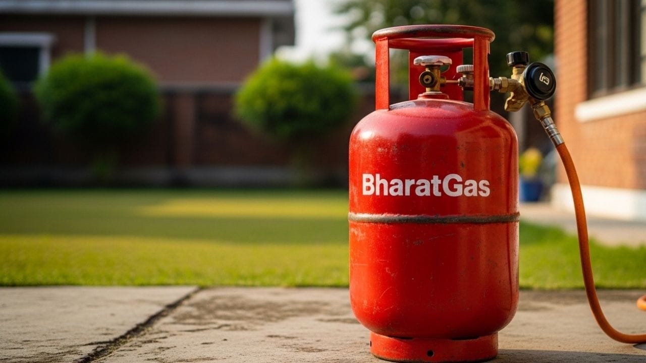  જી હા, દરેક LPG એક્સપાયરી ડેટ  હોય છે, એક્સપાયરી ડેટ પહેલા તેનો ઉપયોગ આસાનીથી કરી શકીએ છીએ પણ એક્સપાયરી ડેટ જતી રહી હોય તે પછી તેનો ઉપયોગ જોખમી બની જાય છે. જો કે, મોટાભાગના લોકો જાણતા નથી કે સિલિન્ડરની એક્સપાયરી ડેટ ક્યાં સ્થિત છે અથવા તેને કેવી રીતે તપાસવી આ જાણી લેજો. (ફોટો ક્રેડિટ-Whisk AI)