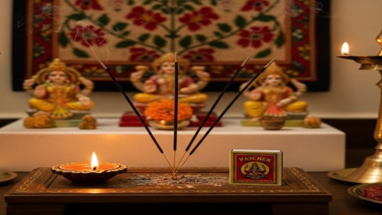 મંદિર ઘરની સૌથી પવિત્ર જગ્યા માનવામાં આવે છે. એક એવી જગ્યા જે આંતરિક રીતે પૂજા અને આધ્યાત્મિક ઉર્જા સાથે જોડાયેલી છે. પૂજા ખંડની પવિત્રતા જાળવવા માટે, લોકો ઘણીવાર વાસ્તુ શાસ્ત્રના સિદ્ધાંતોનું પાલન કરે છે. (ફોટો ક્રેડિટ-સોશિયલ મીડિયા)