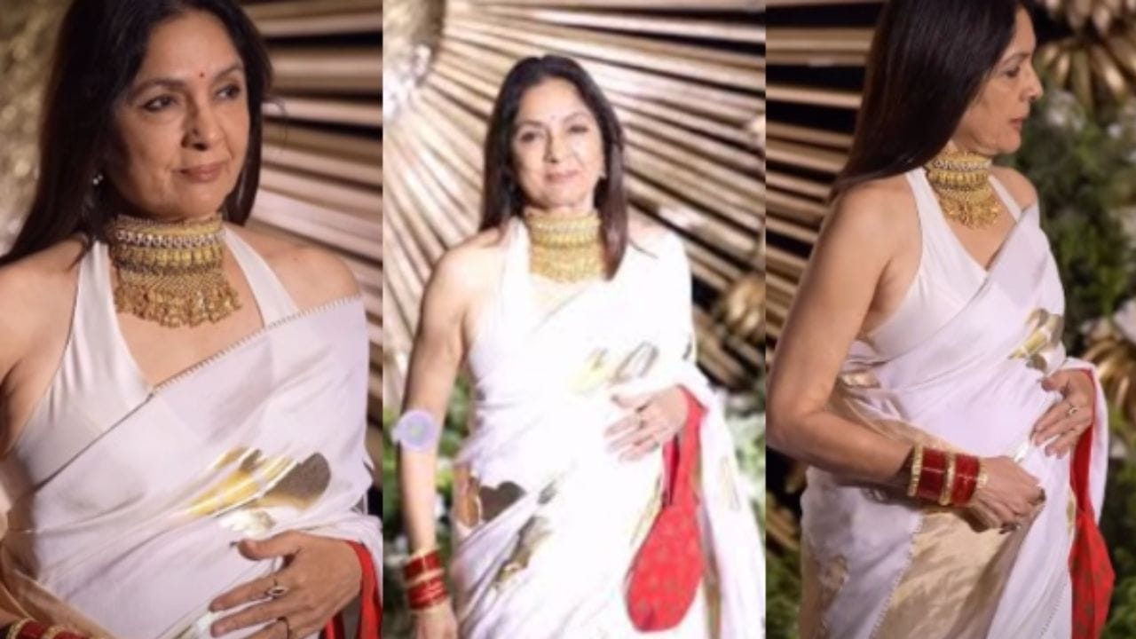  એક મીડિયા પોર્ટલ સાથેની વાતચીતમાં, નીના ગુપ્તાએ આ અફવાઓને સ્પષ્ટપણે ફગાવી દીધી છે. જ્યારે તેણીને તેના દેખાવ અને લોકો જે ટિપ્પણીઓ કરી રહ્યા હતા તેના વિશે પૂછવામાં આવ્યું, ત્યારે તેણીએ હસીને કહ્યું, “આ એકમાત્ર વસ્તુ બનવાની બાકી હતી - "વાસ્તવિક જીવન બધાઈ હો!" (ફોટો ક્રેડિટ-સોશિયલ મીડિયા)