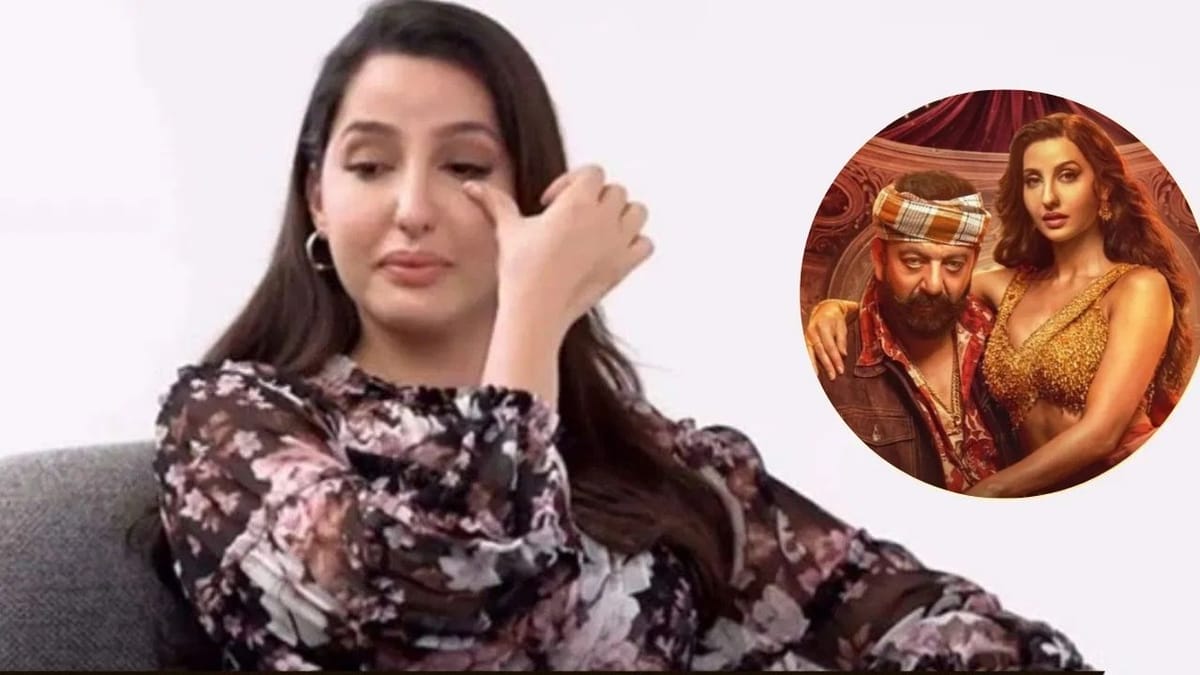 Breaking News : 'સરકે ચુનર તેરી સરકે' ગીત પર પ્રતિબંધ લાગ્યા બાદ, નોરા ફતેહી રિએક્શન સામે આવ્યું જુઓ વીડિયો