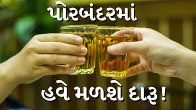 Breaking News : ગાંધીજીની જન્મભૂમિ પોરબંદરમાં હોટલોમાં દારૂ વેચાણને મંજૂરી, પ્રવાસનને મળશે નવી દિશા, જુઓ Video