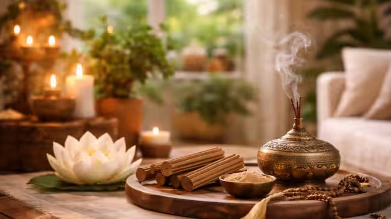 ચંદનની સુગંધ તેની ઊંડી, શાંત સુગંધ માટે જાણીતી છે. ઘરના વાસ્તુમાં, તેને પ્રાર્થના ખંડ અથવા ઘરના કેન્દ્રમાં રાખવાની ભલામણ કરવામાં આવે છે. એવું માનવામાં આવે છે કે તે વાતાવરણને શુદ્ધ કરે છે, તણાવ ઘટાડે છે અને સકારાત્મક ઉર્જા આકર્ષે છે. જો તમે તમારા ઘરમાં તણાવ અથવા અસ્થિરતા અનુભવો છો, તો ચંદનની સુગંધ ભાવનાત્મક બેલેન્સ બનાવે છે.