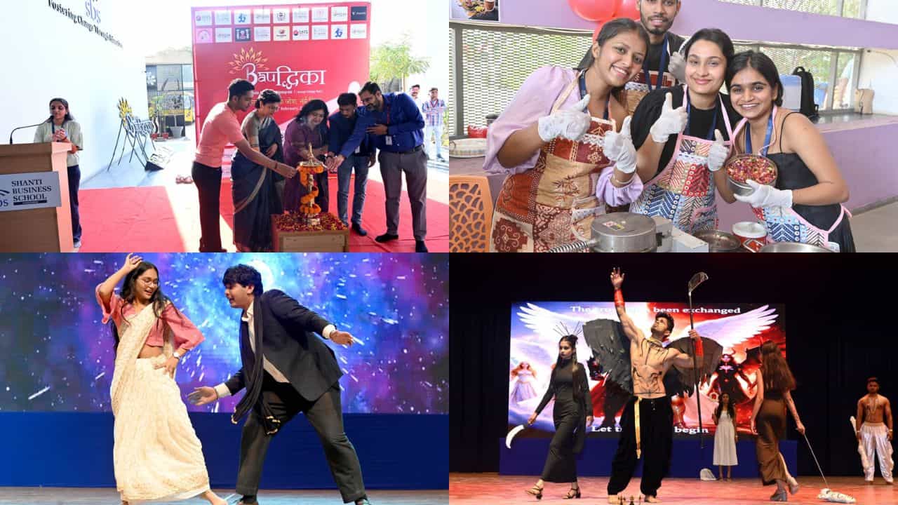 Ahmedabad : યુનિક થીમ અને અનોખી પહેલ, શાંતિ બિઝનેસ સ્કૂલનો વાર્ષિક ફેસ્ટ બૌદ્ધિકા 2026