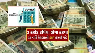SIP Tips : તમારી 35 વર્ષની ઉંમર છે, 55 વર્ષમાં 2 કરોડ રૂપિયા ભેગા કરવા હોય તો કેટલાની SIP કરવી પડે, જાણી લો