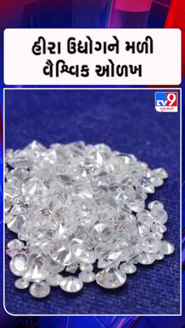 સુરતના ડાયમંડને સત્તાવાર GI ટેગ એનાયત